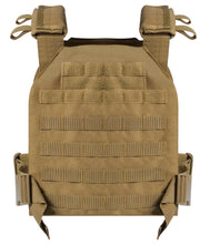 Rothco Low Profile Plate Carrier: MOLLE Vest, Max Mobility & Airflow