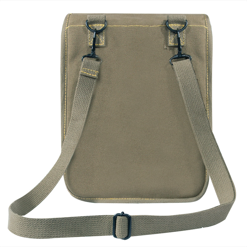 Rothco Canvas Map Case Shoulder Bag with Military Stencil
