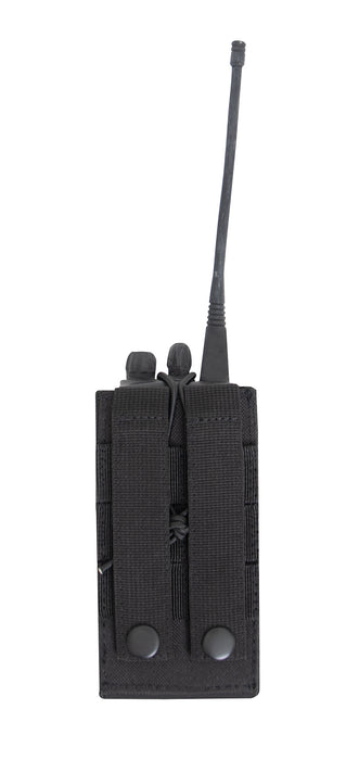 Rothco MOLLE Universal Radio Pouch Black