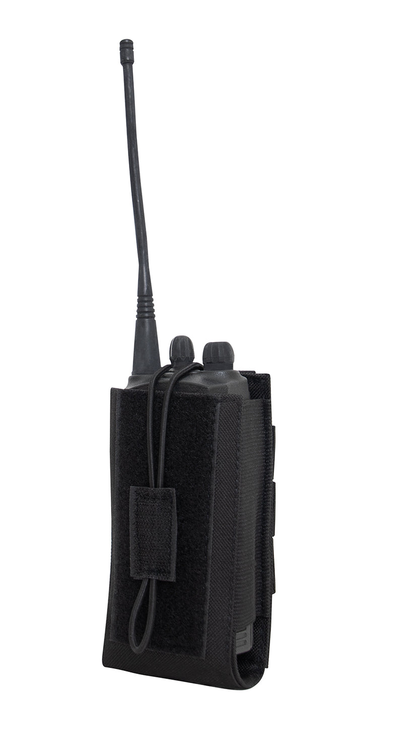 Rothco MOLLE Universal Radio Pouch Black