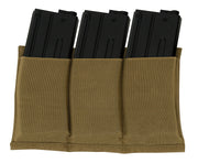Rothco Lightweight Triple Mag Elastic Retention Pouch