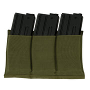 Rothco Lightweight Triple Mag Elastic Retention Pouch