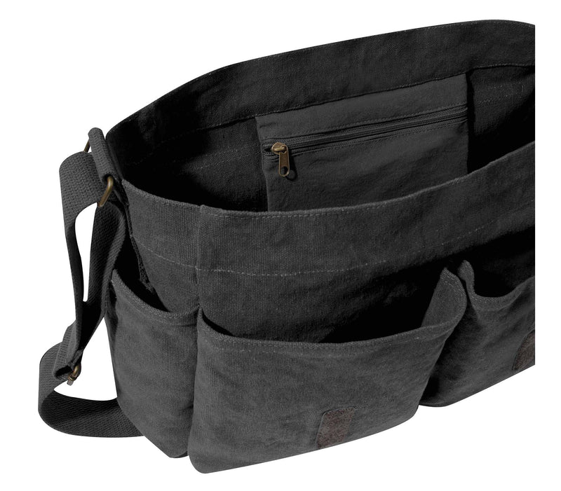 Rothco Vintage Unwashed Canvas Messenger Bag
