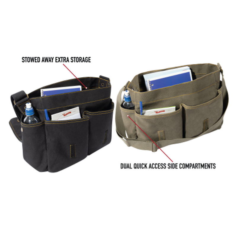 Rothco Heavyweight Canvas Classic Messenger Bag with Military Stencil
