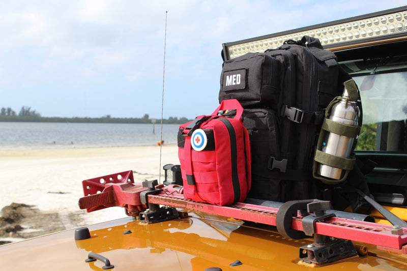 Elite First Aid Tactical Trauma Kit with Advanced Bleeding Control