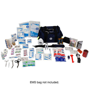 Kemp USA Medical Supply Pack E | EMS Suitcase Refill Kit