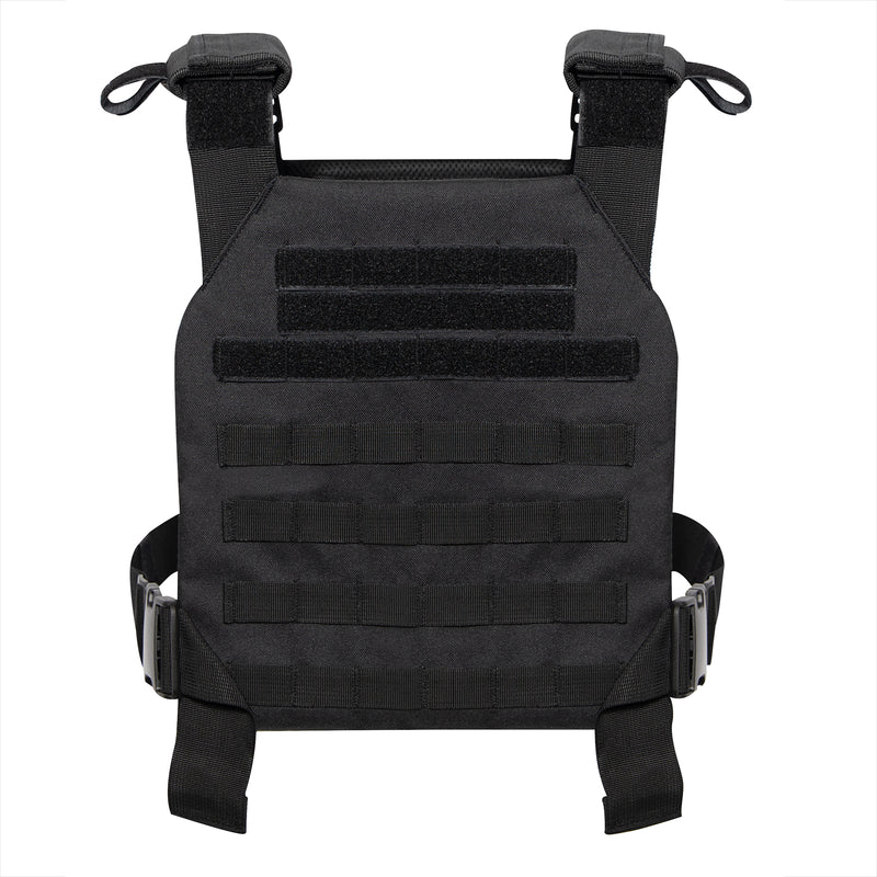 Rothco Low Profile Plate Carrier: MOLLE Vest, Max Mobility & Airflow