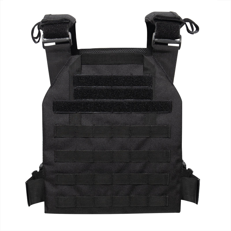 Rothco Low Profile Plate Carrier: MOLLE Vest, Max Mobility & Airflow