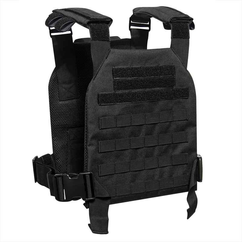 Rothco Low Profile Plate Carrier: MOLLE Vest, Max Mobility & Airflow