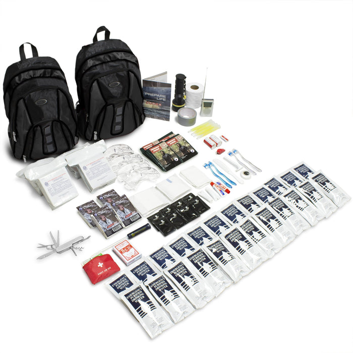 Emergency Zone The Essentials Deluxe Complete 72-hour 4 Person Backpack Survival Kit