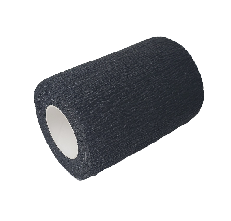 Bandage, Elastic Self-Adhesive 3" Black | (24 Pack)