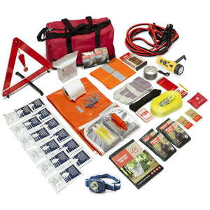Premium Roadside Assistant Car Emergency Kit – 2-Person Survival System